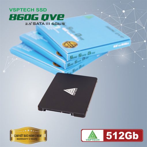 Ổ Cứng SSD VSPTech 2.5" Sata 512g (860G QVE) Mới - Ảnh 3