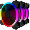 BỘ FAN CASE RGB FORGAME CATEYE + REMOTE