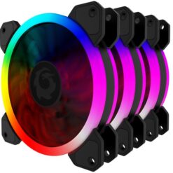 BỘ FAN CASE RGB FORGAME CATEYE + REMOTE
