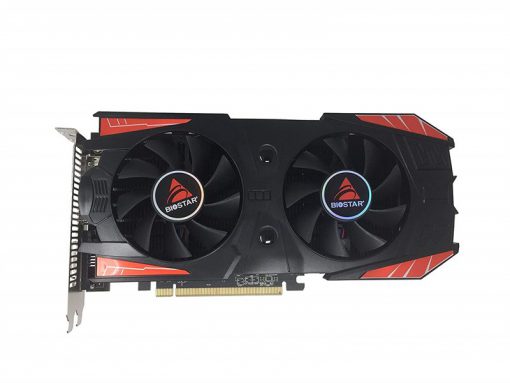 VGA BIOSTAR RX560 GAMING 4G D5 128BIT 2 FAN CŨ - Ảnh 2