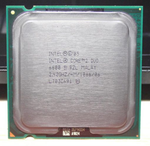 CPU CORE 2 DUO E6600 SOCKET 775 CŨ
