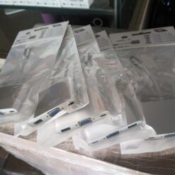 Cáp chuyển USB Type-c ra 3 cổng Type-c/ VGA/ USB