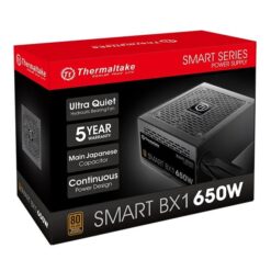 Nguồn Thermaltake Smart BX1 650W (80 PLUS Bronze/Active PFC)