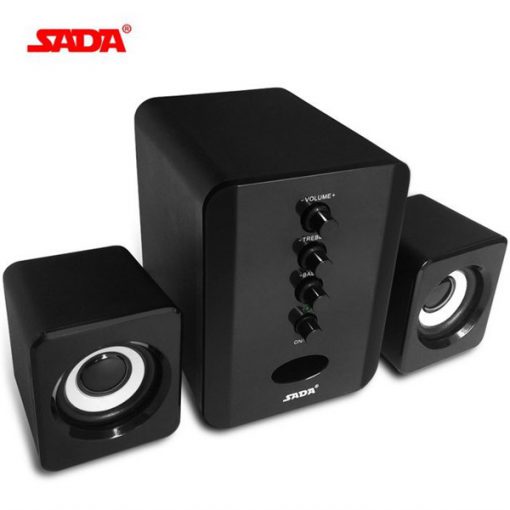 LOA MÁY TÍNH USB SADA D-202 (Đen) - Ảnh 2
