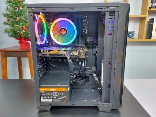Bộ Pc Gaming B85, Chip Xeon E3-1220 V3, Ram 16g,Vga 1050 2g D5, Ssd 128g, Hdd 500g, Case led RGB - Ảnh 2