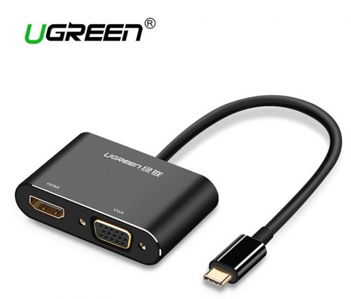 Cáp chuyển USB Type-c ra 4 cổng HDMI/ VGA/ USB và cổng sạc hỗ trợ chế độ Dex - UHV41160 - Ảnh 3