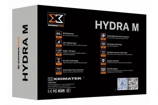 Nguồn Xigmatek Hydra M750W 80Plus Bronze Mới