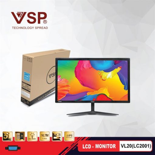 Màn hình vi tính VSP LCD monitor 20 inches VL20(LC2001) - Ảnh 3