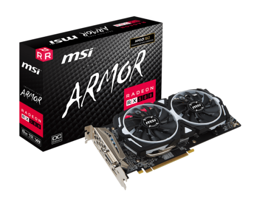 VGA Radeon RX580 8G GDDR5 MSI Armor OC - Ảnh 2
