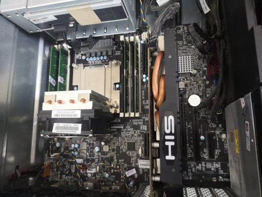 Máy Bộ Lenovo X79 E5 2678 V3 Ram 32G Vga RX470 SSD 180G - Ảnh 4
