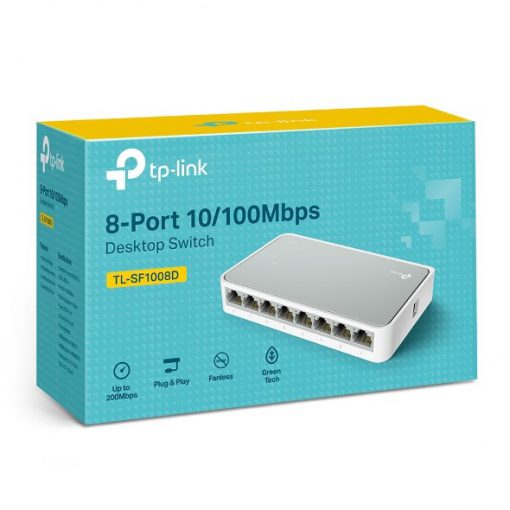 SWITCH 8 PORT TP-Link TL-SF1008D - Ảnh 2