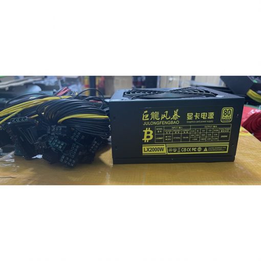 Nguồn Trâu JULONG 2000w 4U có 24pin chạy êm - Ảnh 2