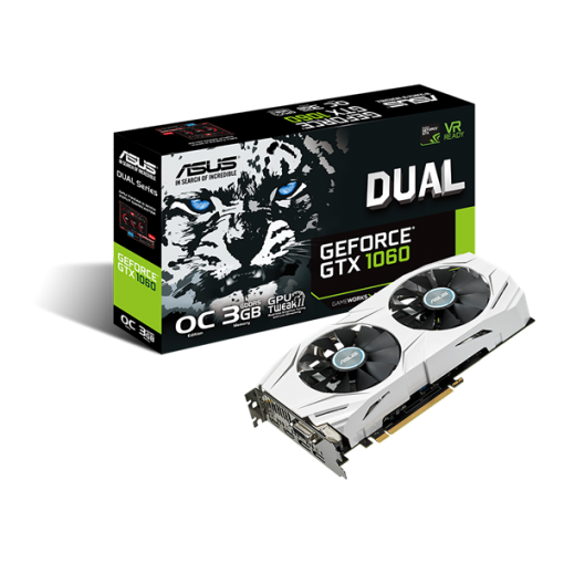 VGA ASUS GTX 1060 3GB GDDR5 192-bit 2Fan