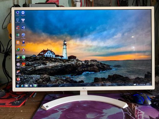 MÀN HÌNH 32IN LG 32MP58HQ LED IPS CŨ - Ảnh 3