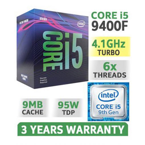 CPU I5-9400F (4.1GHz, 9M) SOCKET 1151 V2 COFFEELAKE - Ảnh 2