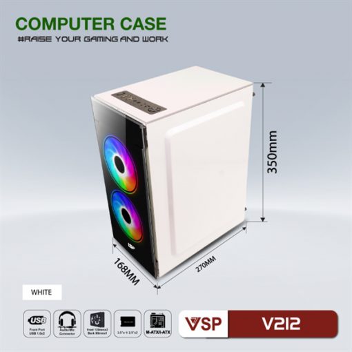 Thùng máy Case VSP V212 - Ảnh 2