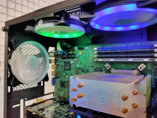 BỘ MÁY PC WORKSTATION S5500WB, 2 CHIP XEON X5670, RAM 48G, SSD 120GB + SSD 240GB, VGA 1050 2G, CASE DEEPCOOL - Ảnh 3