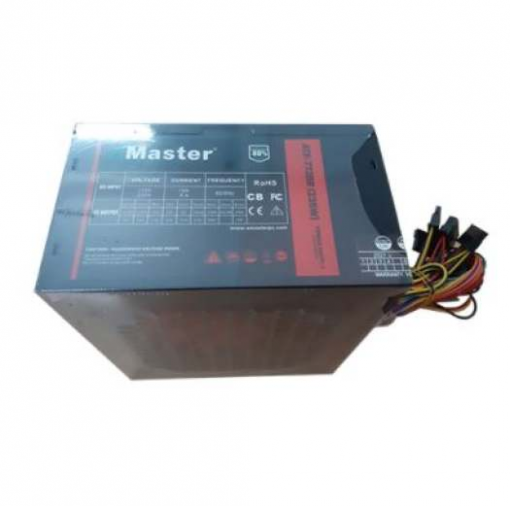 Nguồn Emaster 500W EV775BB Fan 12 Chính Hãng Có Nguồn Phụ