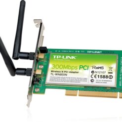 Card mạng không dây TP-Link TL-WN851ND (Chuẩn PCI/ Wifi 300Mbps/ 2 ăngten)