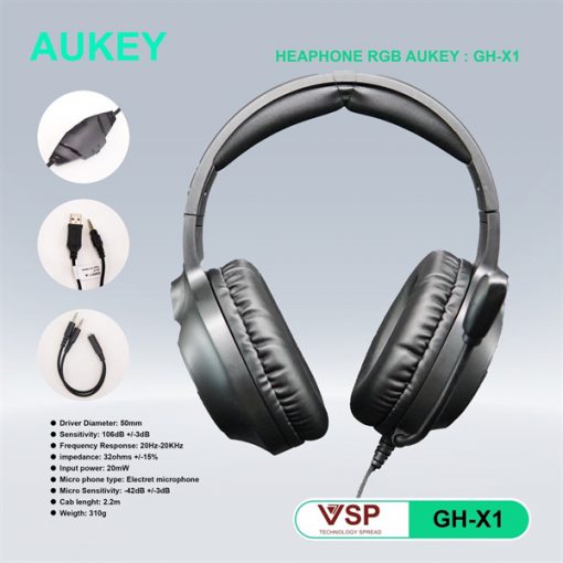Tai Nghe VSP Gaming GH-X1 LED - Ảnh 2
