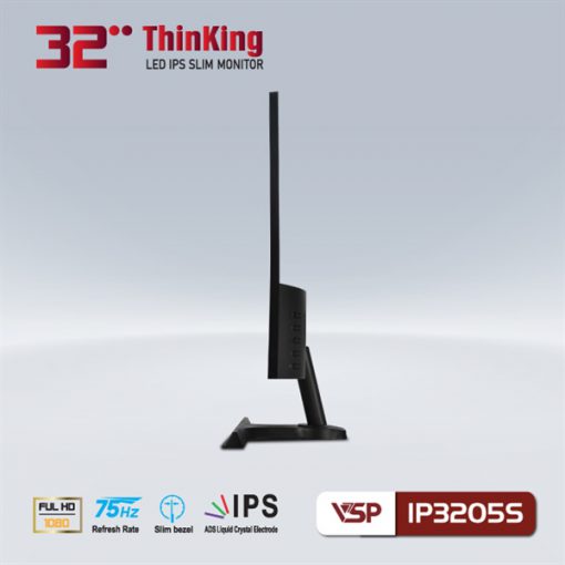 Màn hình LCD 32" VSP (IP3205S) FHD IPS 75Hz 8Ms Chính Hãng - Ảnh 3