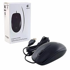Chuột có dây Logitech B100 chính hãng
