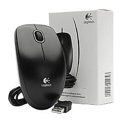 Chuột Có Dây Logitech B100 Chính Hãng – 1000 DPI, Bảo Hành 3 Năm | Tấn Phát AD