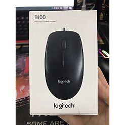 Chuột Có Dây Logitech B100 Chính Hãng – 1000 DPI, Bảo Hành 3 Năm | Tấn Phát AD