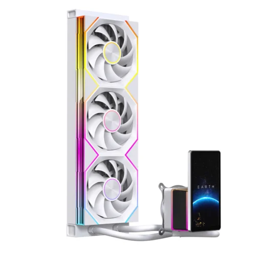 Tản nước Leopard Pro Flow 360P - Proflow 360 Liquid cooler LCD 5.5 inch, RGB, Quay 270°