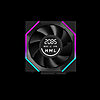 Fan Case Leopard V4 Pack 1 Fan | Quạt Case ARGB Hiện Đại Với Màn Hình Hiển Thị RPM