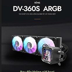 TẢN NHIỆT AIO CPU DARKFLASH DV360S IPS LCD BACK