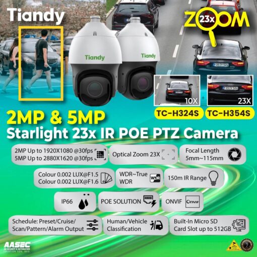 Camera Speed Dome Tiandy TC-H324S