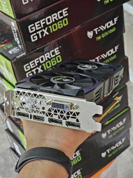 Card màn hình T-WOLF GTX 1060 6GB GDDR5 | Hiệu năng ổn định| mới chính hãng - Ảnh 4