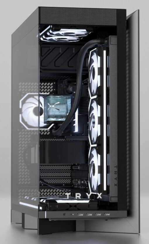 Case Gaming TRYX LUCA L70 Black – E-ATX - Ảnh 3