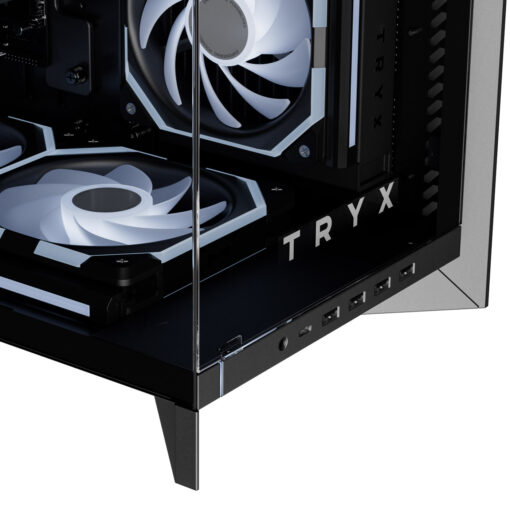 TRYX LUCA L70 Black Gaming Case – E-ATX