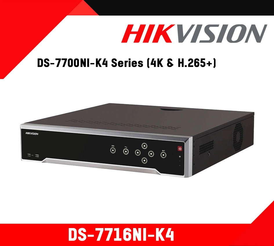 Đầu ghi hình IP 16 kênh HIKVISION DS-7716NXI-K4