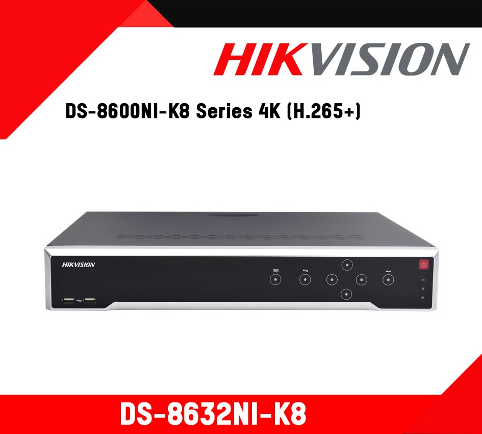 Đầu ghi hình IP 4K 32 kênh HIKVISION DS-8632NI-K8