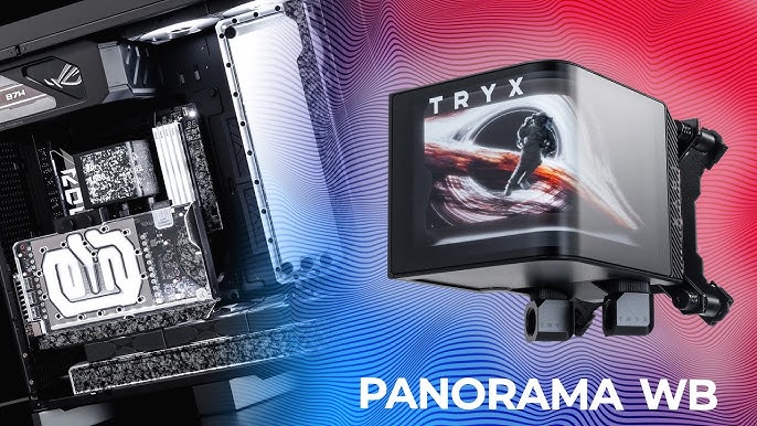 Màn hình tản nước TRYX PANORAMA WB Black
