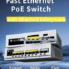 Switch PoE 8 port + 2 Uplinks Netis ST110PDI