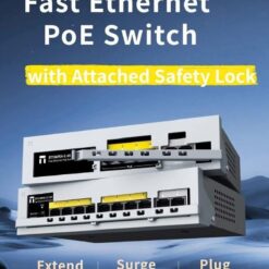 Switch PoE 8 port + 2 Uplinks Netis ST110PDI