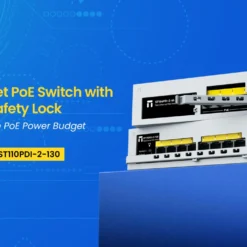 Switch PoE Netis 4 port