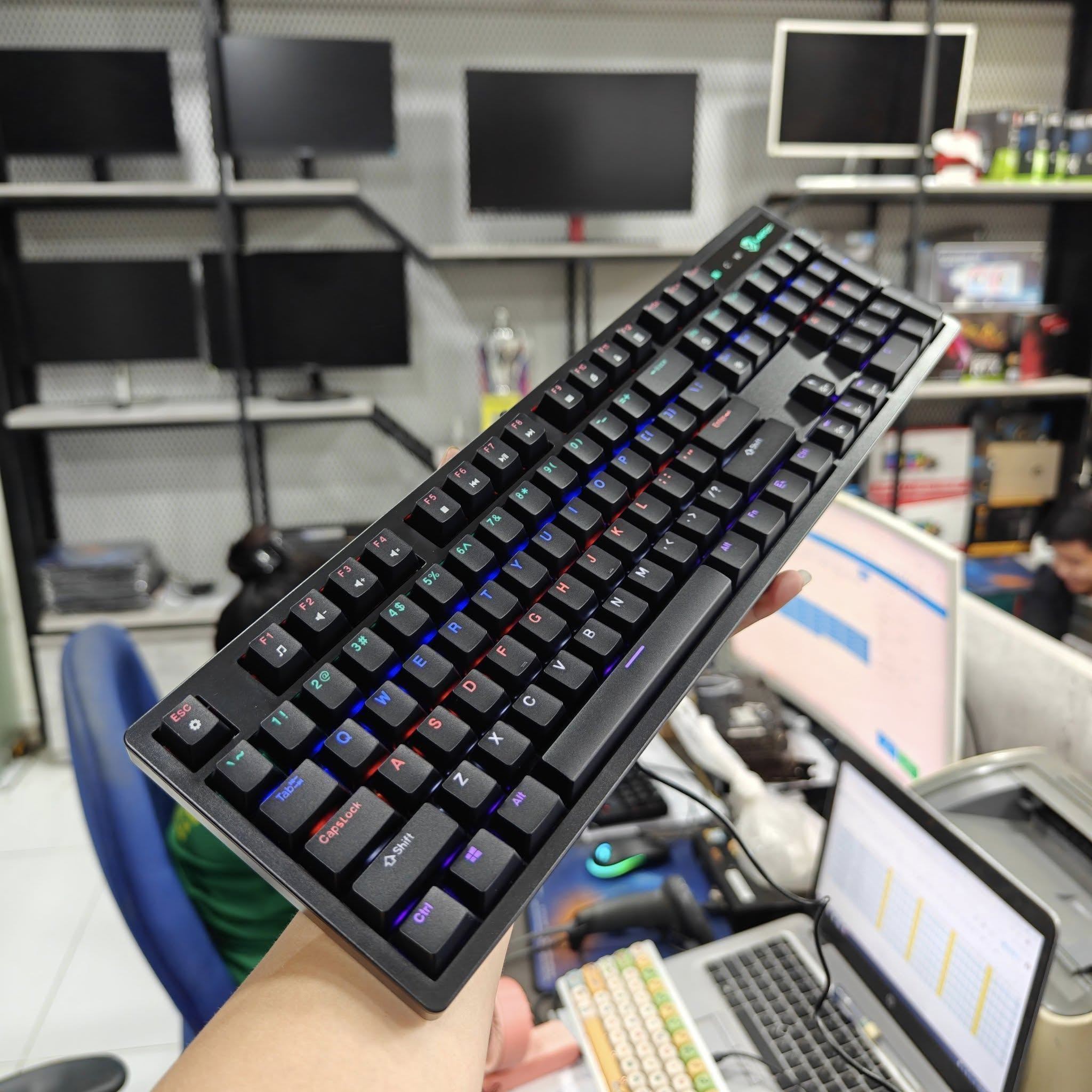 Bàn phím cơ Gaming LAPOP WK85 Black – Bền bỉ, tinh tế và mạnh mẽ 10 Bàn phím cơ Gaming LAPOP WK85