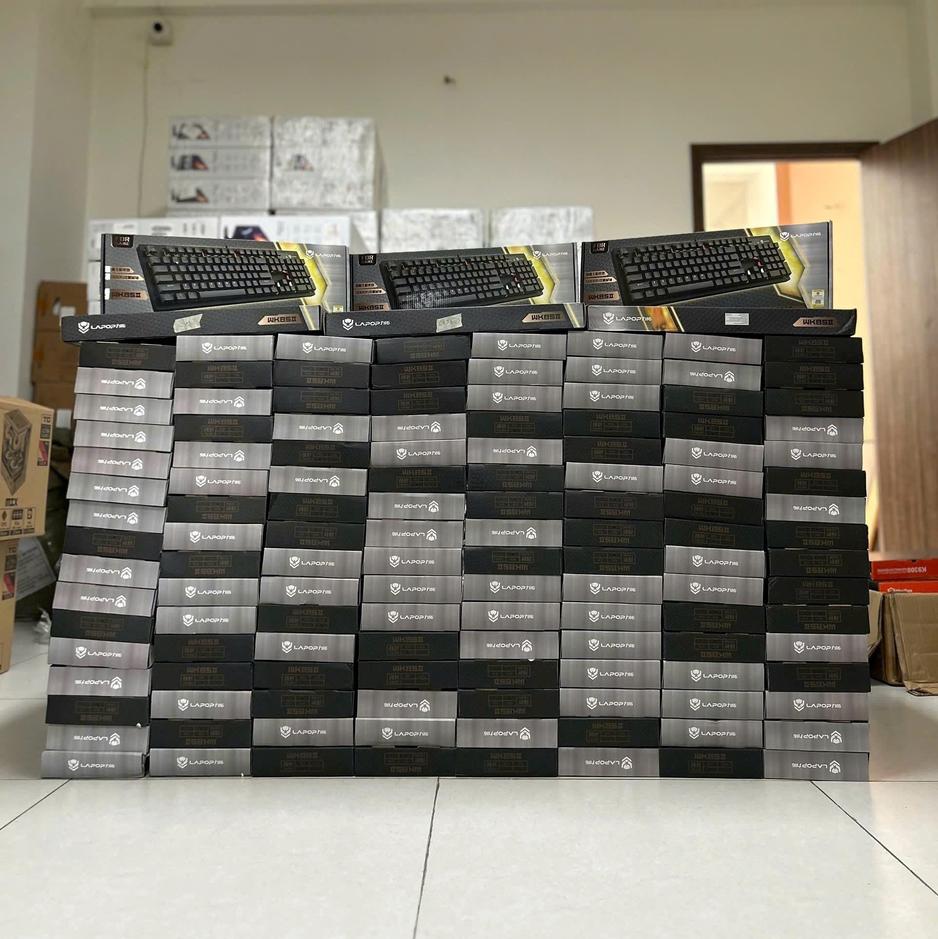 Bàn phím cơ Gaming LAPOP WK85 Black – Bền bỉ, tinh tế và mạnh mẽ 9 Bàn phím cơ Gaming LAPOP WK85