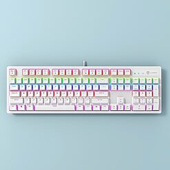 Bàn phím cơ Gaming LAPOP WK85 White