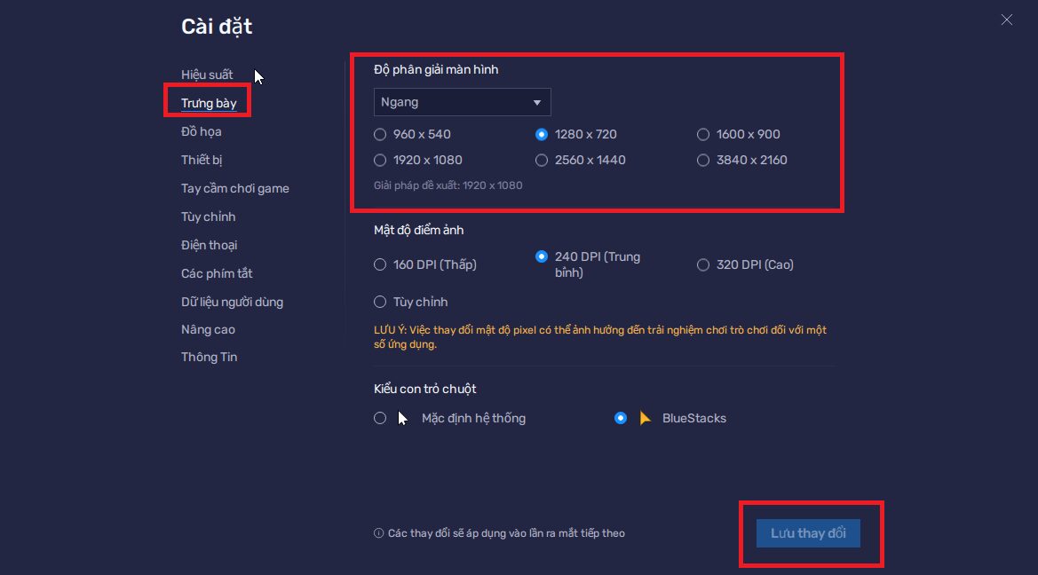 Cách khắc phục chơi game trên BlueStacks 5 bị lag 