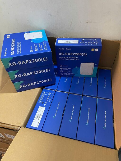 Bộ phát Wifi ốp trần hoặc gắn tường RUIJIE REYEE RG-RAP2200(E) - Ảnh 2