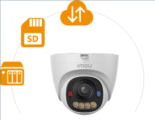 Camera IMOU PoE Dome 3MP IPC-PS8DP-3V0 -Tích hợp Mic ghi âm, full màu ban đêm, đèn cảnh báo xanh đỏ - Ảnh 2
