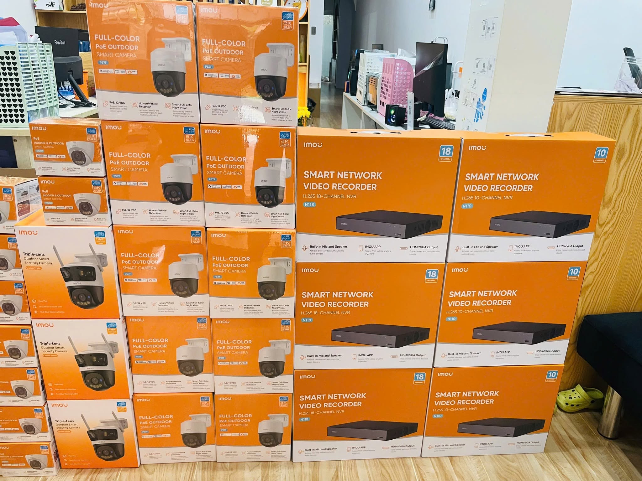 Đầu Ghi Hình IP IMOU N118 NVR-N118W-8A0E 