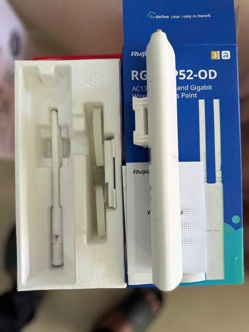Bộ phát Wifi lắp ngoài trời RUIJIE RG-RAP52-OD – AC1300, chống bụi-nước IP65, phù hợp biệt thự & doanh nghiệp - Ảnh 5