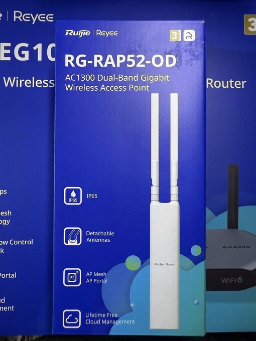 Bộ phát Wifi lắp ngoài trời RUIJIE RG-RAP52-OD – AC1300, chống bụi-nước IP65, phù hợp biệt thự & doanh nghiệp - Ảnh 7